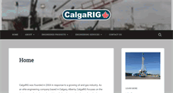 Desktop Screenshot of calgarig.com